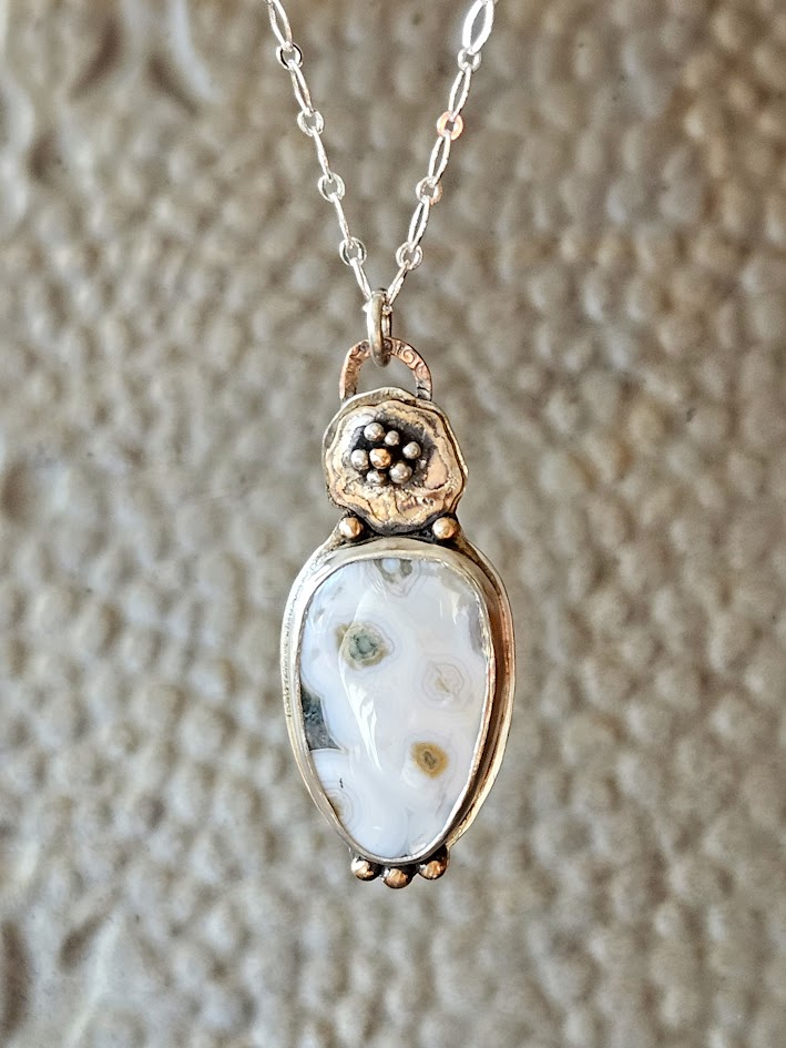 Peony Bouquet Pendant